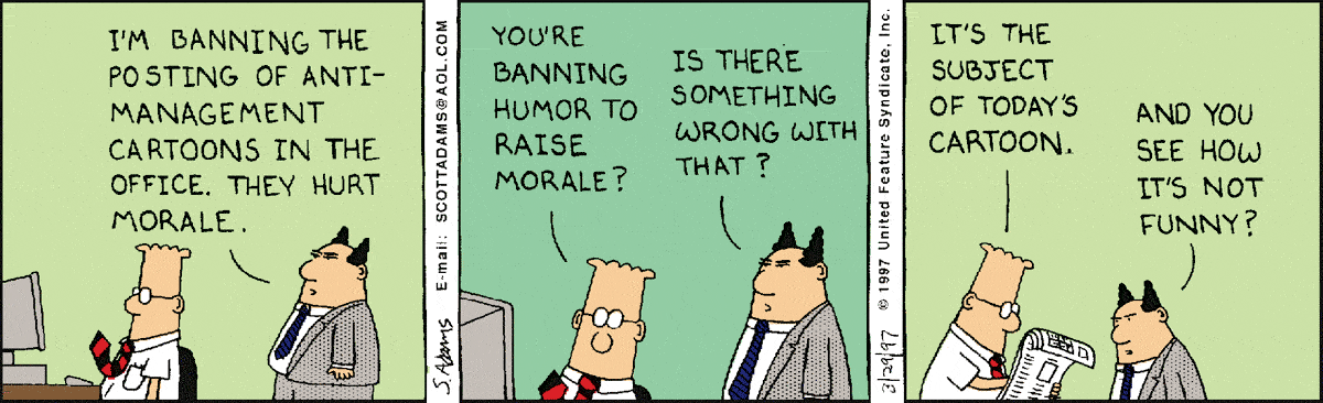 Dilbert Cartoon
